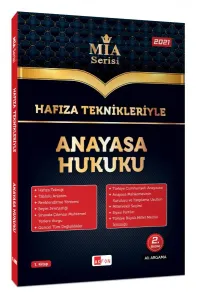 Akfon Yayınları Hafıza Teknikleriyle Anayasa Hukuku MİA Serisi
