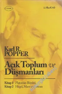 Açık Toplum ve Düşmanları - Kitap 1: Platon, Kitap 2: Hegel ve Marx CİLTLİ -