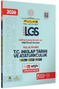 2026 8.Sınıf Full LGS Altın Seri İNKILAP TARİHİ MEB Çıkmış Soru Bankası Modüler Seti PDF-Video Çözüm