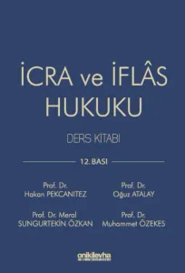 İcra ve İflas Hukuku Ders Kitabı