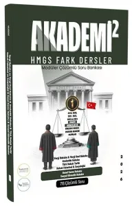 İlken Yayınları 2026 Akademi HMGS Fark Dersleri Soru Bankası