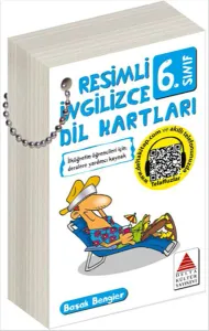 Delta Kültür Yayınları 6. Sınıf Resimli İngilizce Dil Kartları Delta Kültür