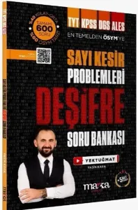Marka Yayınları TYT KPSS DGS ALES Sayı Kesir Problemleri Deşifre Soru Bankası Video Çözümlü