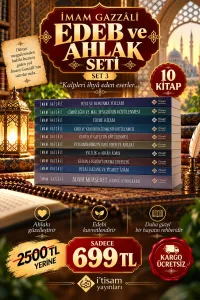 İmam Gazali Külliyatı 10 Kitap Edeb ve Ahlak Seti