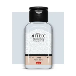 Artdeco Akrilik Boya 75ml Koton Beyaz 3008