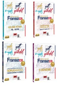 Yargı Yayınları 2025 YDS YDT E-YDS YÖKDİL Gökhan Hoca İle Fransızca Full Set (4 Kitap)