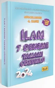 Makro Kitap 2024 İcra Müdürlüğü ve Yardımcılığı İLAM 7 Deneme Çözümlü