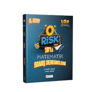 RİSK YOK 16 LI MATEMATİK BRANŞ DENEMESİ