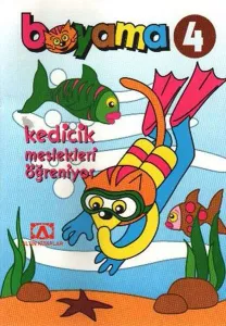 Boyama 4| Kedicik Meslekleri Öğreniyor