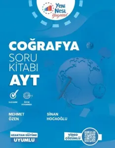 Yeni Nesil Yayınları AYT Coğrafya Soru Kitabı