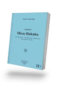 Uygulamalı Miras Hukuku