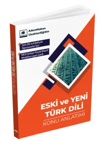 Adem Hakan MEB AGS ÖABT Türk Dili ve Edebiyatı Eski ve Yeni Türk Dili Konu Anlatımı