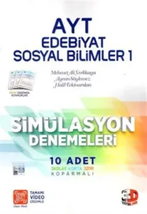 3D Yayınları AYT Edebiyat Sosyal Bilimler 1 Simülasyon Denemeleri