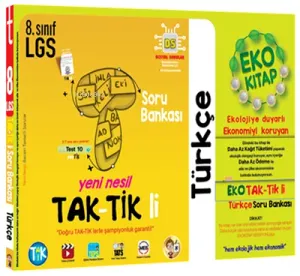 8. Sınıf Türkçe Eko Taktikli Soru Bankası