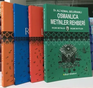 Osmanlıca Metinler Rehberi 4 Cilt Takım