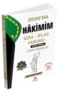 Dizgi Kitap  Hakimim İcra İflas Hukuku Açıklamalı Soru Bankası