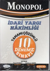 İdari Yargı Hakimliği Tamamı Çözümlü