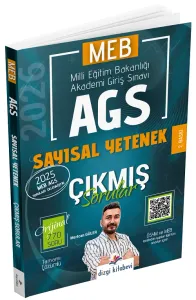 Dizgi Kitap Yayınları 2026 MEB-AGS Sayısal Yetenek Çıkmış Sorular Çözümlü