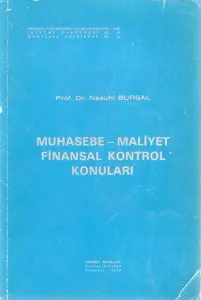 Muhasebe - Maliyet Finansal Kontrol Konuları