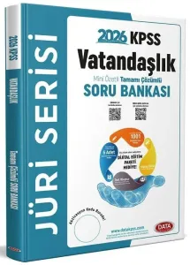 Data Yayınları 2026 KPSS Jüri Serisi Vatandaşlık Mini Özetli Tamamı Çözümlü Soru Bankası