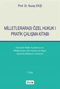 Milletlerarası Özel Hukuk I Pratik Çalışma Kitabı