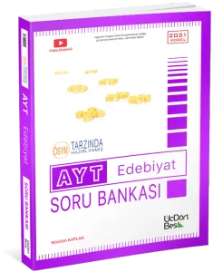 ÜçDörtBeş Yayınları 2021 AYT Edebiyat Soru Bankası
