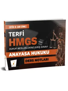 Terfi HMGS Anayasa Hukuku Ders Notları