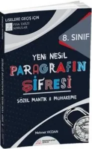 Paragrafın Şifresi Yayınları 8. Sınıf Paragrafın Şifresi Sözel Mantık Muhakeme Soru Bankası