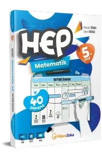 Hiper Zeka 5. Sınıf Haftalık HEP Matematik 40 Deneme 2025