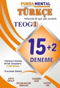 Fundamental 8. Sınıf TEOG Türkçe 15 + 2 Açık Uçlu Deneme