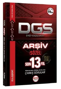 Filozof DGS Arşiv Sözel Konularına Göre Son 13 Yıl Çıkmış Sorular Tamamı PDF Çözümlü-YENİ