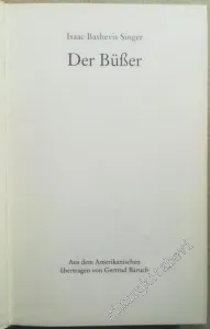 Der Büßer ( Büsser ) -