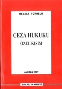 Ceza Hukuku Özel Kısım (Ciltli)