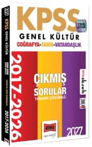 Yargı Yayınları 2027 KPSS Genel Kültür Tarih-Coğrafya-Vatandaşlık Konu Konu Tamamı Çözümlü 10 Yıl Çıkmış Sorular