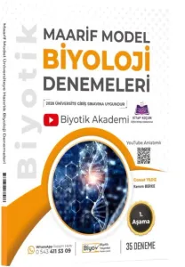 Biyotik Yayınları Üniversiteye Hazırlık Biyoloji Maarif Model Denemeleri