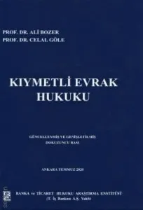 Kıymetli Evrak Hukuku