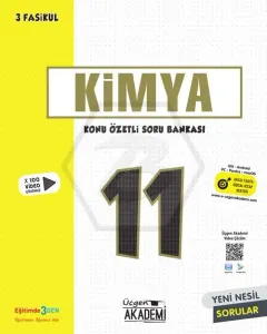 Üçgen Akademi Lise 11. Sınıf Kimya Konu Özetli Soru Bankası