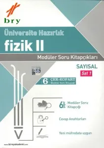 Fizik II Modüler Soru Kitapçıkları Sayısal 6 Çek-Kopar Birey Yayıncılık