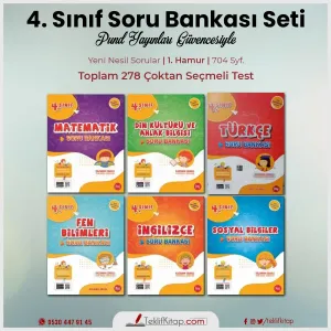 4. Sınıf Soru Bankası Seti