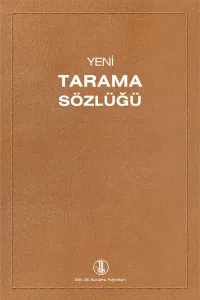 Yeni Tarama sözlüğü