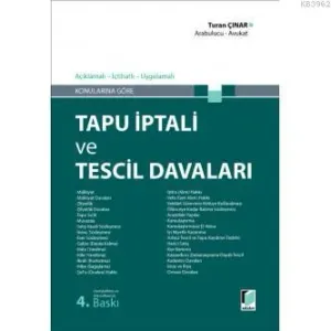 Tapu İptali ve Tescil Davaları
