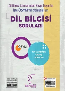 Karekök Yayınları TYT ve MSÜ Dil Bilgisi Çıkmış Sorular