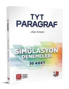 Çözüm 3D TYT Paragraf Simülasyon 30 lu Denemeleri-YENİ