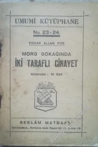Morg Sokağında İki Taraflı Cinayet -        1937