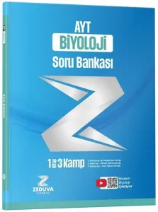 Zeduva Yayınları Biosem AYT Biyoloji 1 Kitap 3 Kamp Soru Bankası
