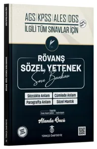 Türkçe ÖABTDEYİZ MEB-AGS KPSS ALES DGS Sözel Yetenek Rövanş Soru Bankası