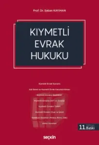 Kıymetli Evrak Hukuku