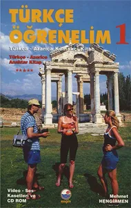 Türkçe Öğrenelim 1 - Turkca - Azarica Kömakci Kitabı - Anahtar Kitap