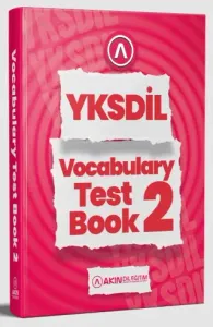 Akın Dil YKSDİL Vocabulary Test Book 2