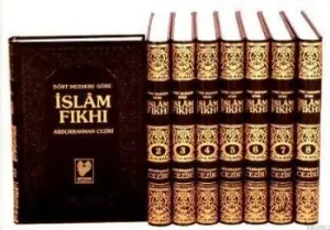 Dört Mezhebe Göre İslâm Fıkhı; (büyük boy 8 cilt, 1. hamur kâğıt, ciltli)